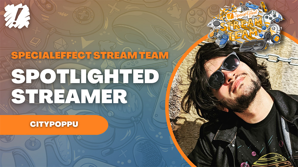 Title graphic with smiling bearded man in sunglasses 
